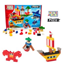 Klocki konstrukcyjne Pirates 335 el. - Little Architect 4+ Little Architect