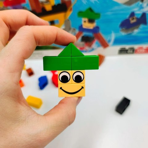 Klocki konstrukcyjne Pirates 335 el. - Little Architect 4+ Little Architect