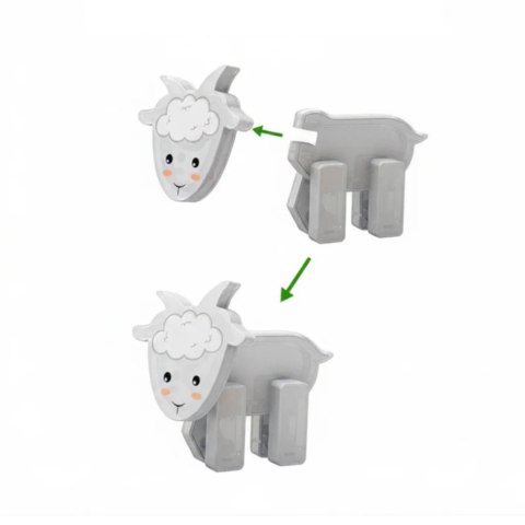 Klocki magnetyczne Magnetic Tiles Farma 46 el. - 3+ X-Bida