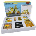 Klocki magnetyczne plac budowy 31 elementów - Magnetic Tiles 3+ Jinkee