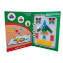 Klocki magnetyczne tangram 35 elementów - X-Bida 3+ X-Bida