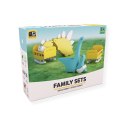 Magnetyczne figurki dinozaurów 3D rodzina - Half Toys 3+ Half Toys