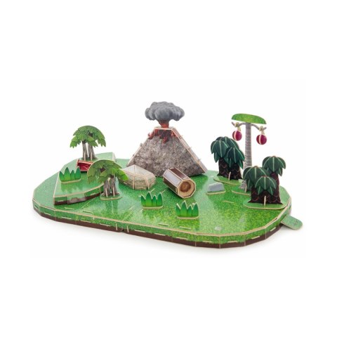 Magnetyczne figurki dinozaurów z dioramą - Half Toys 3+ Half Toys