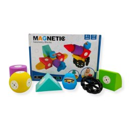 Magnetyczne klocki piankowe EVA 17 el. - MagTic 3+ Tong Le