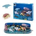 Magnetyczne zwierzaki Half Toys Ocean 3D - figurki dla dzieci 3+ Half Toys