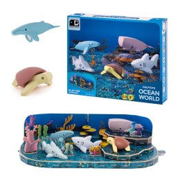 Magnetyczne zwierzaki Half Toys Ocean 3D - figurki dla dzieci 3+ Half Toys