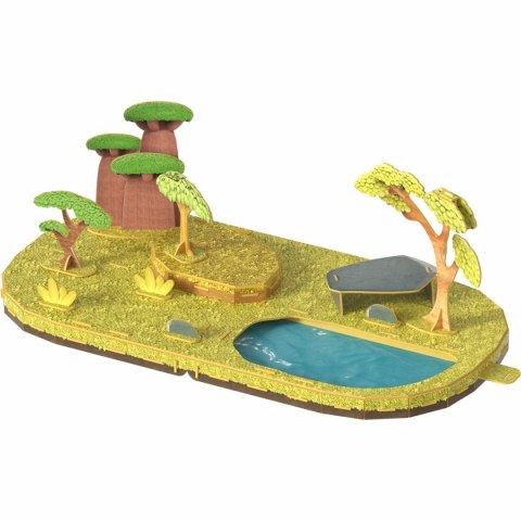 Magnetyczne zwierzaki Half Toys safari puzzle 3D - figurki 3+ Half Toys