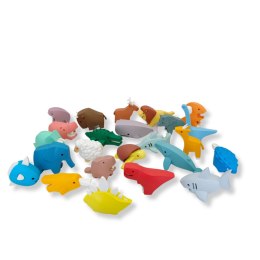 Magnetyczne zwierzaki puzzle 3D Half Toys - 24 szt. 3+ Half Toys