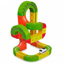 Magnetyczny tor z pociągiem elektrycznym 67 el. - 3+ Tong Le