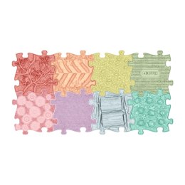 Maty sensoryczne Tęcza Pastel 8 el. ścieżka - Muffik 12 msc+ Muffik