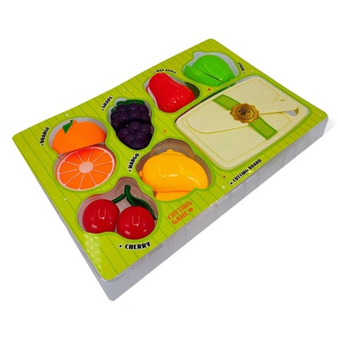 Owoce do krojenia dla dzieci z deską - Jinkee 8 el. 3+ Jinkee