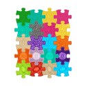 Zestaw 20 mat sensorycznych Mini Puzzle kolorowych - Muffik 12 msc+ Muffik