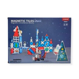 Klocki magnetyczne kosmiczne zestaw 60 elementów - 3+ X-Bida