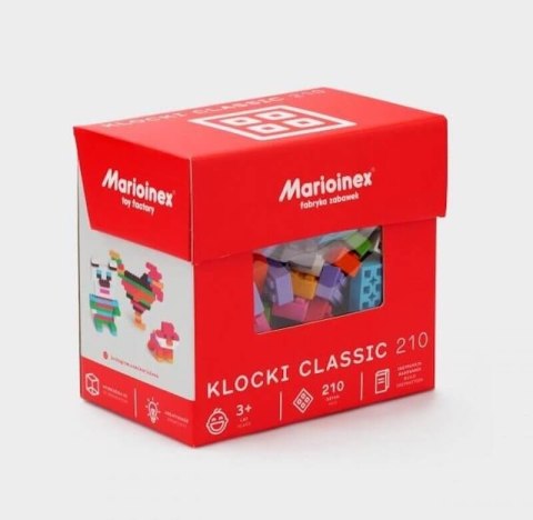 Klocki Konstruktor Classic 210 el. Marioinex Klocki Konstruktor Classic 210 el. Marioinex