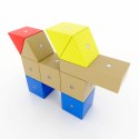 Drewniane klocki magnetyczne WABI 40 el. [152 ruchome magnesy] Klocki.edu.pl