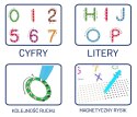 Dwustronna tablica magnetyczna MagPad Litery i Cyfry Klocki.edu.pl