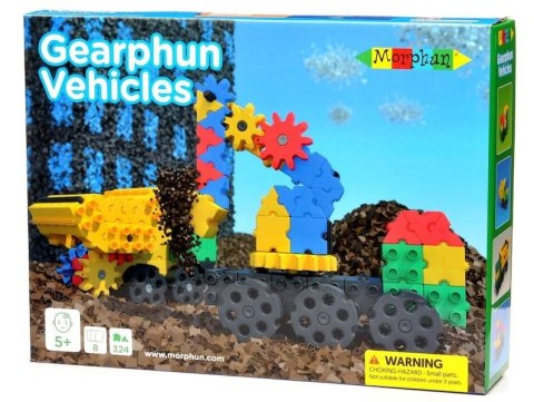 Klocki Gearphun Pojazdy Box - 324 el. Morphun