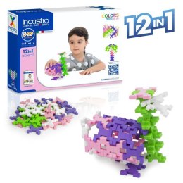 Klocki Incastro Colors Mini Pink 40 el. Incastro