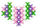 Klocki Incastro Colors Mini Pink 40 el. Incastro