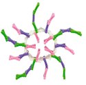 Klocki Incastro Colors Mini Pink 40 el. Incastro