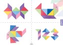 Klocki Magnetyczny Tangram - Magic Tangram 100el. X-Bida