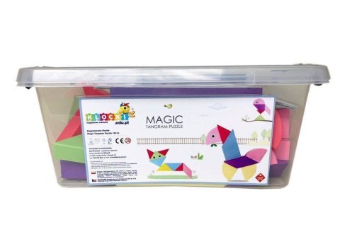 Klocki Magnetyczny Tangram - Magic Tangram 100el. X-Bida Klocki Magnetyczny Tangram - Magic Tangram 100el. X-Bida