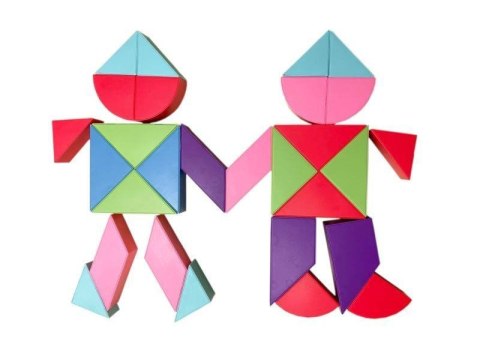 Klocki Magnetyczny Tangram - Magic Tangram 100el. X-Bida Klocki Magnetyczny Tangram - Magic Tangram 100el. X-Bida