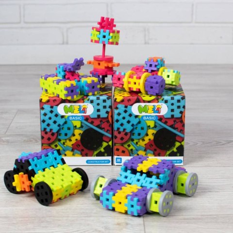 Klocki Meli Basic Constructor 60 el. Meli Klocki Meli Basic Constructor 60 el. Meli
