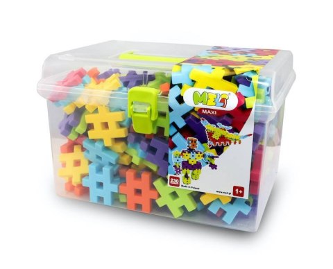 Klocki Meli Maxi Travel Box 230 el. Meli Klocki Meli Maxi Travel Box 230 el. Meli