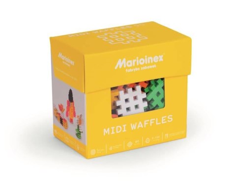 Klocki Midi Waffle 90 el. Marioinex Klocki Midi Waffle 90 el. Marioinex