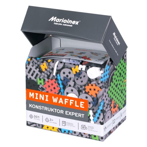 Klocki Mini Waffle Konstruktor Expert 301 el. Marioinex Klocki Mini Waffle Konstruktor Expert 301 el. Marioinex