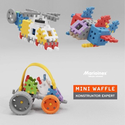 Klocki Mini Waffle Konstruktor Expert 301 el. Marioinex Klocki Mini Waffle Konstruktor Expert 301 el. Marioinex