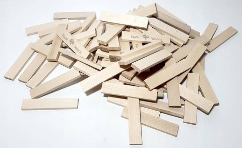 Klocki drewniane Koobi deseczki 12 cm 200 el. Koobi Klocki drewniane Koobi deseczki 12 cm 200 el. Koobi