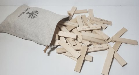 Klocki drewniane Koobi deseczki 12 cm 200 el. Koobi Klocki drewniane Koobi deseczki 12 cm 200 el. Koobi