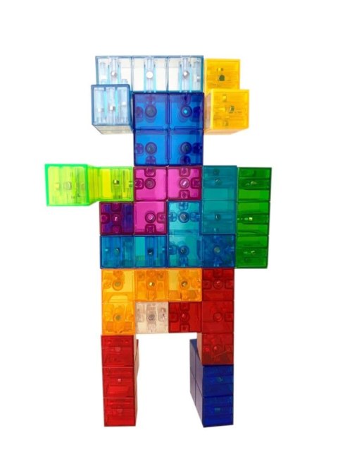 Klocki magnetyczne BIG Magic Cubes 68el. X-Bida Klocki magnetyczne BIG Magic Cubes 68el. X-Bida