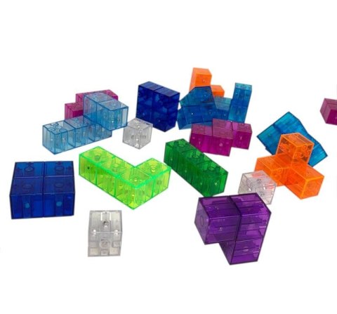 Klocki magnetyczne BIG Magic Cubes 68el. X-Bida Klocki magnetyczne BIG Magic Cubes 68el. X-Bida