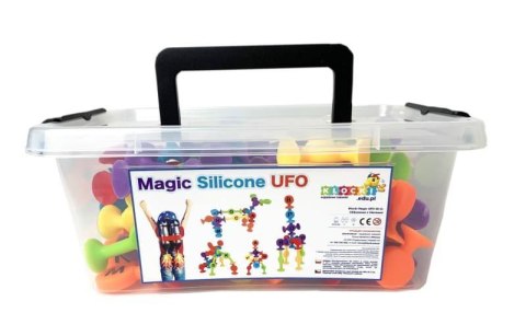 Klocki silikonowe UFO 80 el. X-Bida Klocki silikonowe UFO 80 el. X-Bida