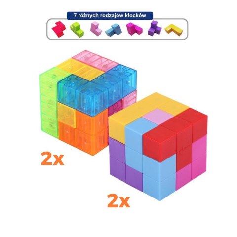Magnetyczne kostki - Magic Magnetic Cubes 28 el. X-Bida Magnetyczne kostki - Magic Magnetic Cubes 28 el. X-Bida