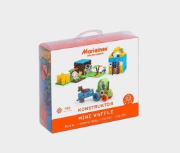 Klocki Mini Waffle Rolnik zestaw duży 185 el. Marioinex