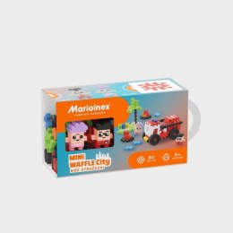 Klocki Mini Waffle - Wóz strażacki 80 el. Marioinex