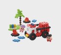 Klocki Mini Waffle - Wóz strażacki 80 el. Marioinex