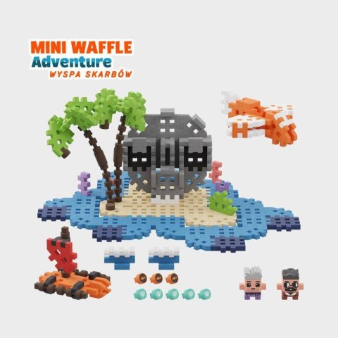 Klocki Mini Waffle - Wyspa Skarbów 148 el. Marioinex Klocki Mini Waffle - Wyspa Skarbów 148 el. Marioinex