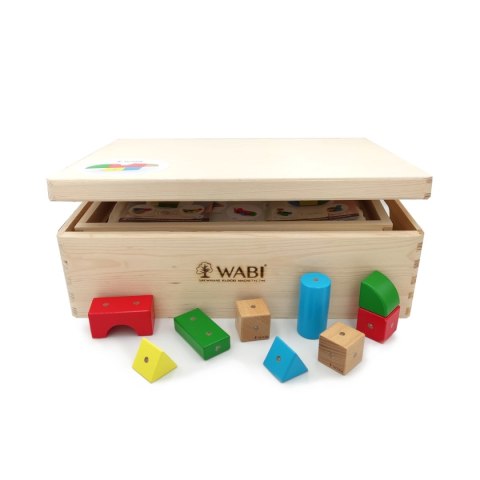 Klocki Magnetyczne WABI Zestaw Edukacyjny 120 el. + tacka magnetyczna WABI Pad Klocki.edu.pl Klocki Magnetyczne WABI Zestaw Edukacyjny 120 el. + tacka magnetyczna WABI Pad Klocki.edu.pl