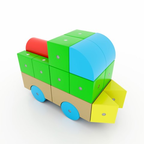 Klocki Magnetyczne WABI Zestaw Edukacyjny 120 el. + tacka magnetyczna WABI Pad Klocki.edu.pl Klocki Magnetyczne WABI Zestaw Edukacyjny 120 el. + tacka magnetyczna WABI Pad Klocki.edu.pl
