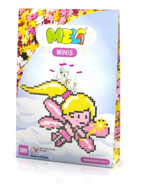 Klocki Meli Minis Princess 3w1 1000 el. Meli Klocki Meli Minis Princess 3w1 1000 el. Meli