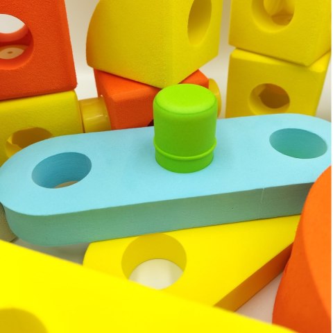 Piankowe klocki konstrukcyjne Gear Joy - Zwierzęta - 49 el. Klocki.edu.pl Piankowe klocki konstrukcyjne Gear Joy - Zwierzęta - 49 el. Klocki.edu.pl
