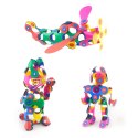 Klocki magnetyczne Clixo - Super Rainbow Pack - 60 el. Clixo