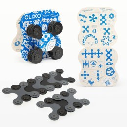 Klocki przestrzenne Clixo - Designer Pack - czarno-szary - 9 el. Clixo