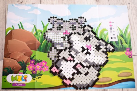 Meli Minis Fluffy 2w1 500 el. Meli Meli Minis Fluffy 2w1 500 el. Meli