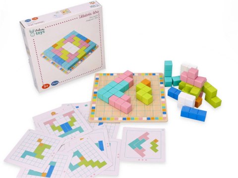 Gra logiczna - układanka Tetris Adam Toys Gra logiczna - układanka Tetris Adam Toys